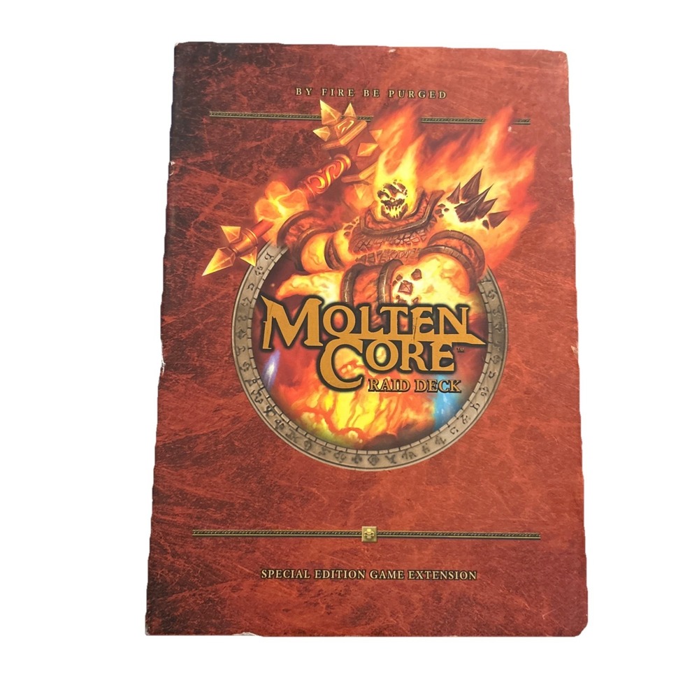 World of Warcraft TCG Molton Core Raid Deck Hard Case 2007 Edition